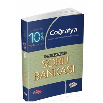 10. Sınıf Coğrafya Özetli Lezzetli Soru Bankası Kolektif