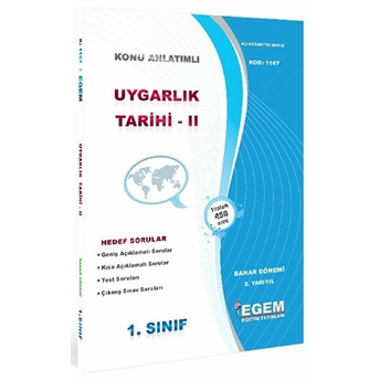 1. Sınıf 2. Yarıyıl Konu Anlatımlı Uygarlık Tarihi 2 - Kod 1167 Kolektif