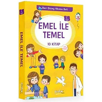 1. Sınıf Emel Ile Temel Serisi - Ileri Düzey Okuma Seti - 10 Kitaplık Set Kolektif