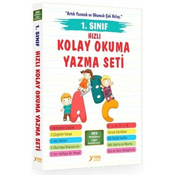 1. Sınıf Okuma Yazma Seti (5 Kitap Takım) Kolektif