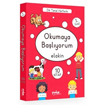 1. Sınıf Okumaya Başlıyorum Elakin -10 Kitap Kolektif