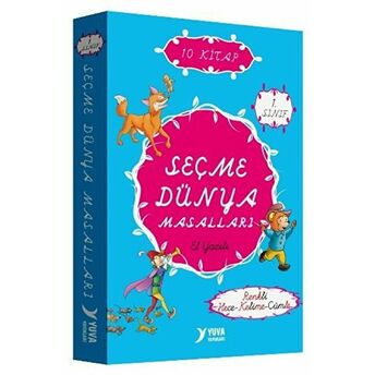 1. Sınıf Seçme Dünya Masalları El Yazılı - 10 Kitap Takım Kolektif