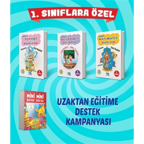 1. Sınıf Uzaktan Eğitime Destek Seti Kolektif