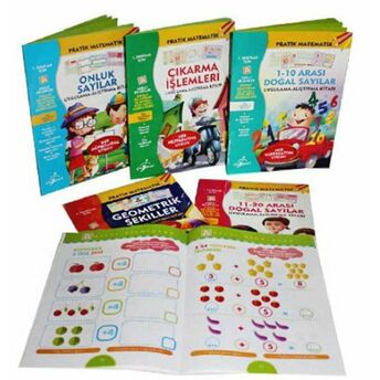 1. Sınıflar Için Pratik Matematik Serisi 6 Kitap Set Kolektif