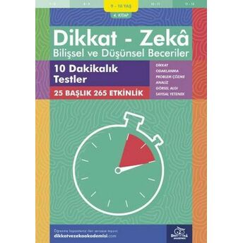 10 Dakikalık Testler (9-10 Yaş) - Dikkat Zeka Alison Primrose