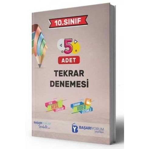 10. Sınıf 5 Li Tekrar Denemesi Kolektif