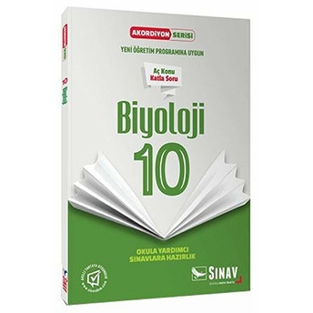 10. Sınıf Biyoloji Akordiyon Serisi Kolektif