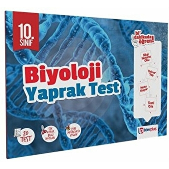 10. Sınıf Biyoloji Yaprak Test Kolektif