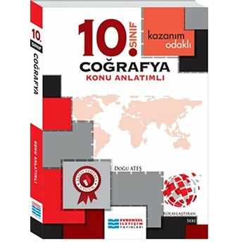 10.Sınıf Coğrafya Konu Anlatımlı Etkinlik Kitabı Hediyeli