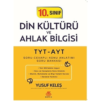 10.Sınıf Din Kültürü Ve Ahlak Bilgisi - Yusuf Keleş