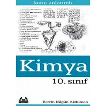 10. Sınıf Kimya Konu Anlatımlı Yardımcı Ders Kitabı Berrin Nilgün Akduman