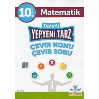 10. Sınıf Matematik Çevir Konu Çevir Soru Kolektif