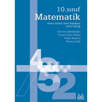 10. Sınıf Matematik Konu Özetli Soru Bankası - Mavi Kitap Devrim Melekoğlu