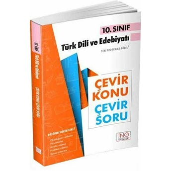 10. Sınıf Türk Dili Ve Edebiyatı Çevir Konu Çevir Soru Kolektif