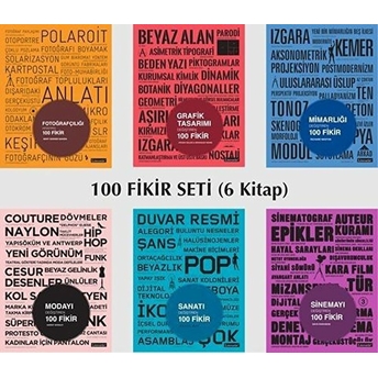 100 Fikir Seti (6 Kitap Takım) Harriet Worsley, Michael Bird, Richard Weston, Mary Warner Marien, ...