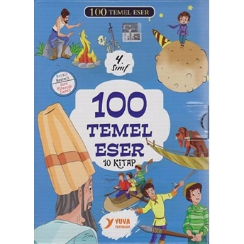 100 Temel Eser 4. Sınıflar Için 10 Kitap Set Kolektif