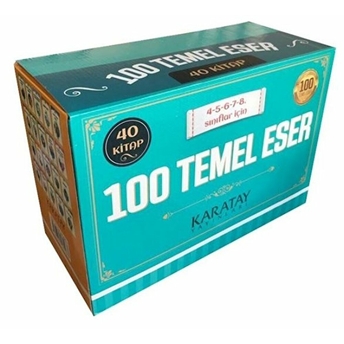 100 Temel Eser (40 Kitap Takım)