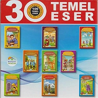 100 Temel Eserden Seçme Çocuk Klasikleri Seti 30 Kitap Kolektif