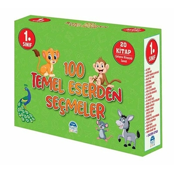 100 Temel Eserden Seçmeler 1. Sınıf 20 Kitap Mehmet Orhan