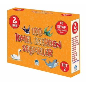 100 Temel Eserlerden Seçmeler 2. Sınıf 10 Kitap Set 2 Kolektif