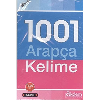 1001 Arapça Kelime Kartelası Kolektif