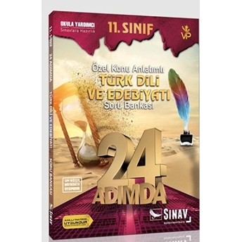 11. Sınıf 24 Adımda Özel Konu Anlatımlı Türk Dili Ve Edebiyatı Soru Bankası Kolektif
