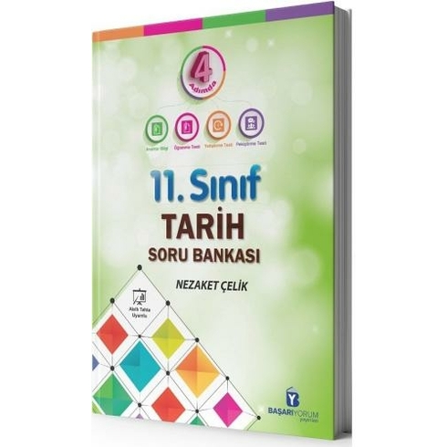 11. Sınıf 4 Adımda Tarih Soru Bankası Kolektif