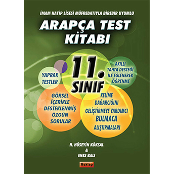 11. Sınıf Arapça Test Kitabı Enes Balı