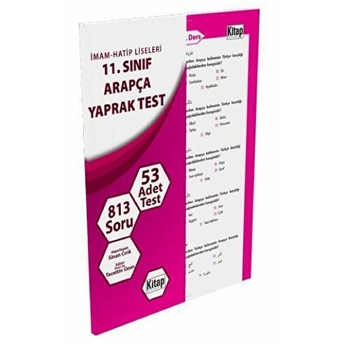 11. Sınıf Arapça Yaprak Test Kolektif