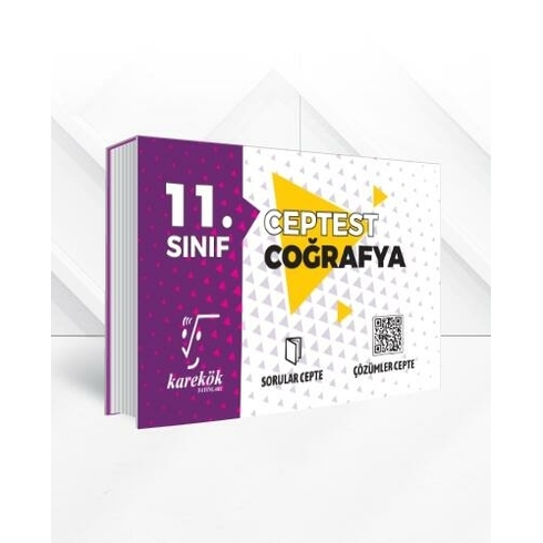 11. Sınıf Cep Test Coğrafya  - Karekök