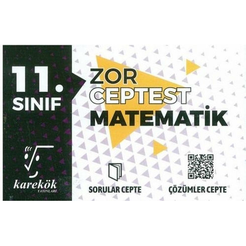 11. Sınıf Cep Test Matematik (Zor) - Karekök