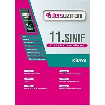 11. Sınıf Kimya Ders Fasikülleri (6 Sayı) Kolektif