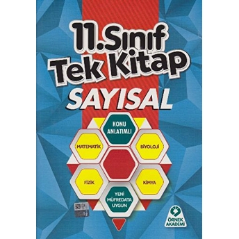 11. Sınıf Tek Kitap Sayısal Konu Anlatımlı Matematik Fizik Biyoloji Kimya Kolektif