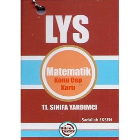 11. Sınıfa Yardımcı Lys Matematik Konu Cep Kartı Sadullah Eksen