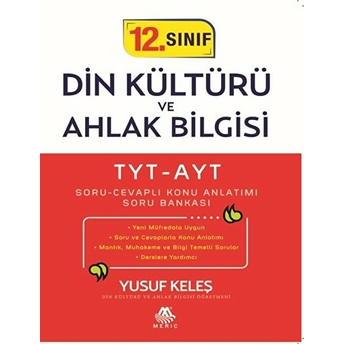 12.Sınıf Din Kültürü Ve Ahlak Bilgisi - Yusuf Keleş