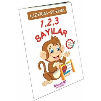 123 Sayılar (Çizerim-Silerim) - Kalem Hediyeli Kolektif