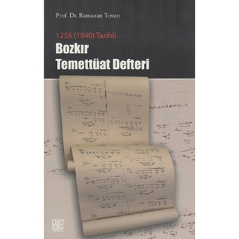 1256 (1840) Tarihli - Bozkır Temettüat Defteri