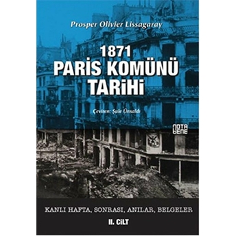 1871 Paris Komünü Tarihi 2. Cilt