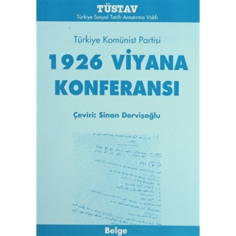 1926 Viyana Konferansı Türkiye Komünist Partisi