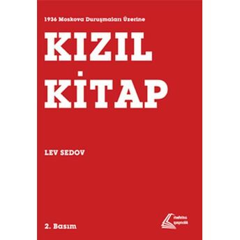 1936 Moskova Duruşmaları Üzerine Kızıl Kitap Lev Sedov