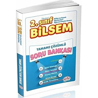 2. Sınıf Bilsem Çözümlü Soru Bankası Kolektif