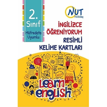 2. Sınıf Ingilizce Öğreniyorum Resimli Kelime Kartları Kolektif