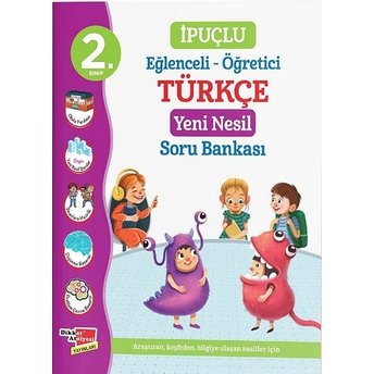 2. Sınıf Ipuçlu Eğlenceli - Öğretici Türkçe Yeni Nesil Soru Bankası Kolektif