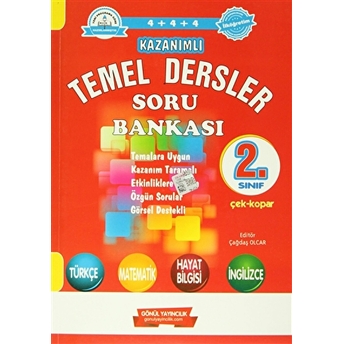 2. Sınıf Kazanımlı Temel Dersler Soru Bankası Kolektif