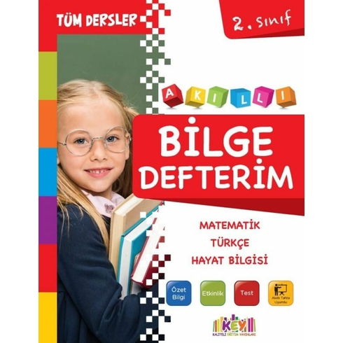 2. Sınıf Tüm Dersler Akıllı Bilge Defterim Kolektif