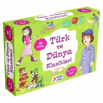 2. Ve 3. Sınıflar Için Türk Ve Dünya Klasikleri (10 Kitap)