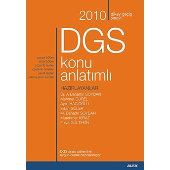 2010 Dikey Geçiş Sınavı Dgs Konu Anlatımlı Kolektif