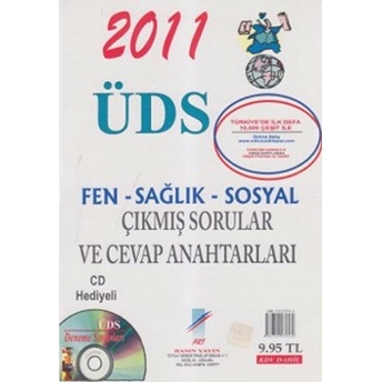 2011 Üds Fen - Sağlık - Sosyal Çıkmış Sorular Ve Cevap Anahtarı-Kolektif