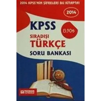 2014 Kpss Sıradışı Türkçe Soru Bankası Kolektif