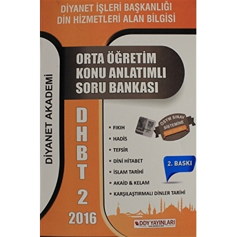 2016 Dhbt 2 Orta Öğretim Konu Anlatımlı Soru Bankası Kolektif